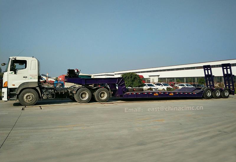Low Deck Semi Trailer Low Deck Semi Trailer
