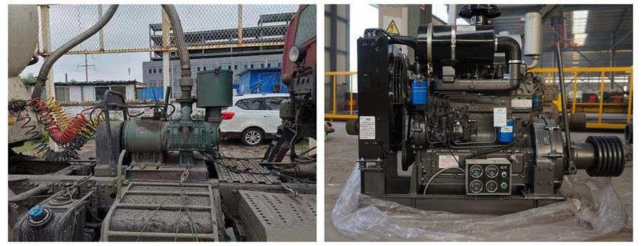 power of cement trailer