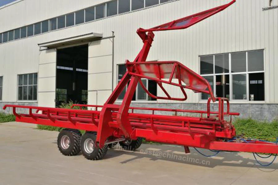 hay bale trailer