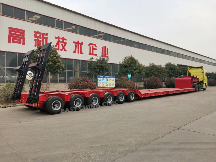 6 axles lowboy trailer 6 axles lowboy trailer