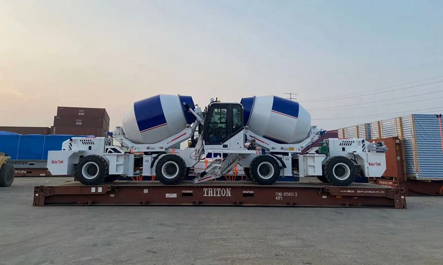 Self-Loading Mixer Truck Self-Loading Mixer Truck