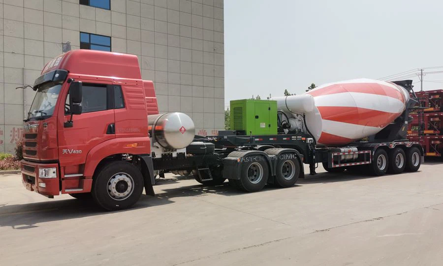 Concrete Mixer semi Trailers Concrete Mixer semi Trailers