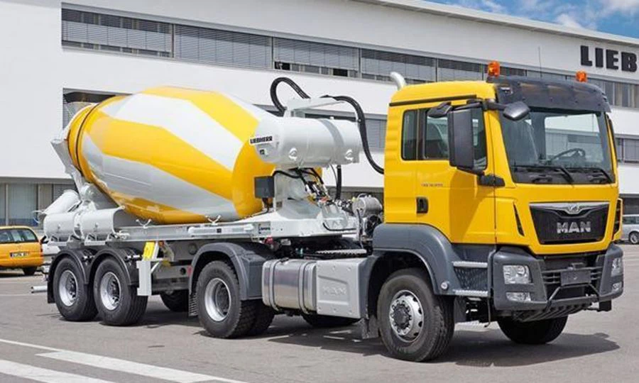Concrete Mixing Semi Trailer Concrete Mixing Semi Trailer