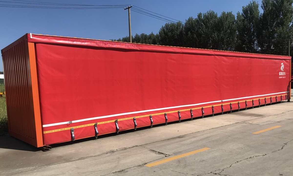 Curtain Side Open Semi Trailer Curtain Side Open Semi Trailer