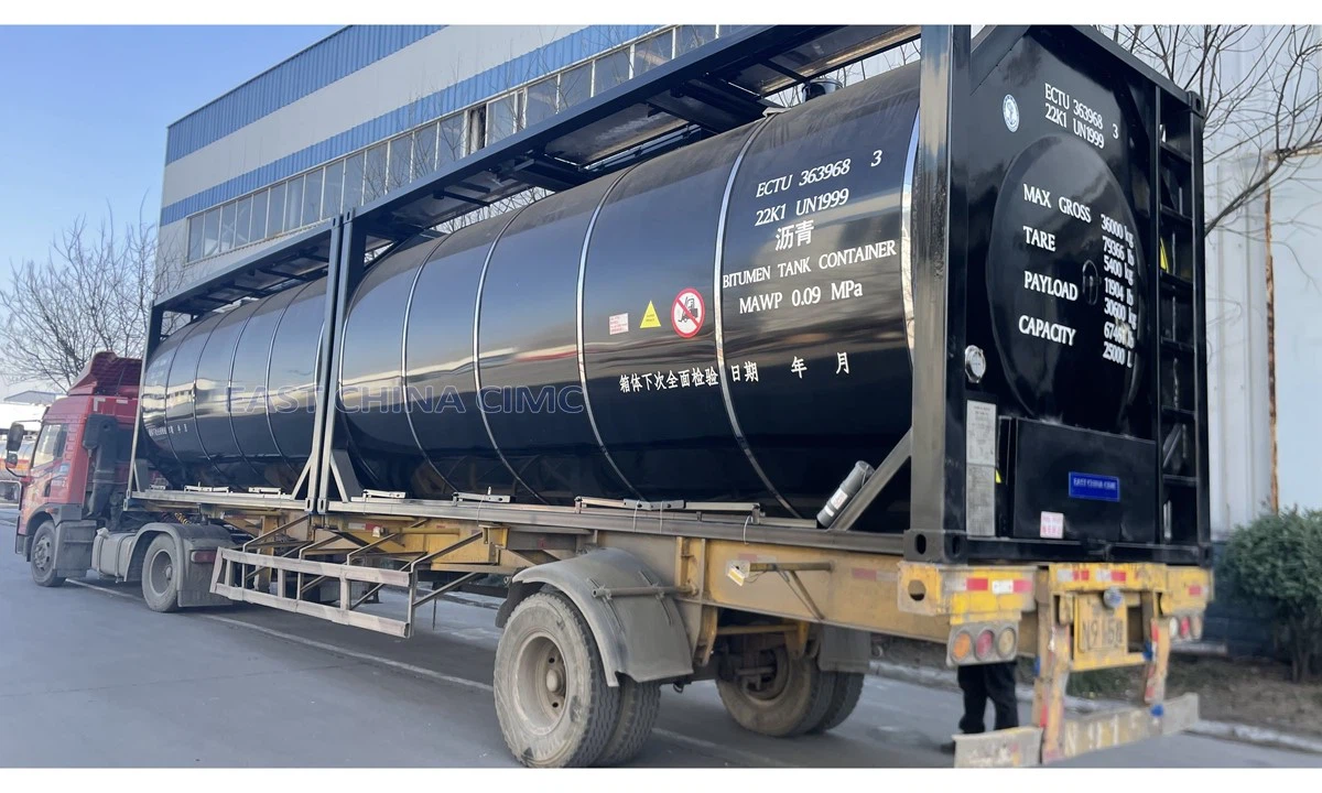 asphalt ISO tank asphalt ISO tank