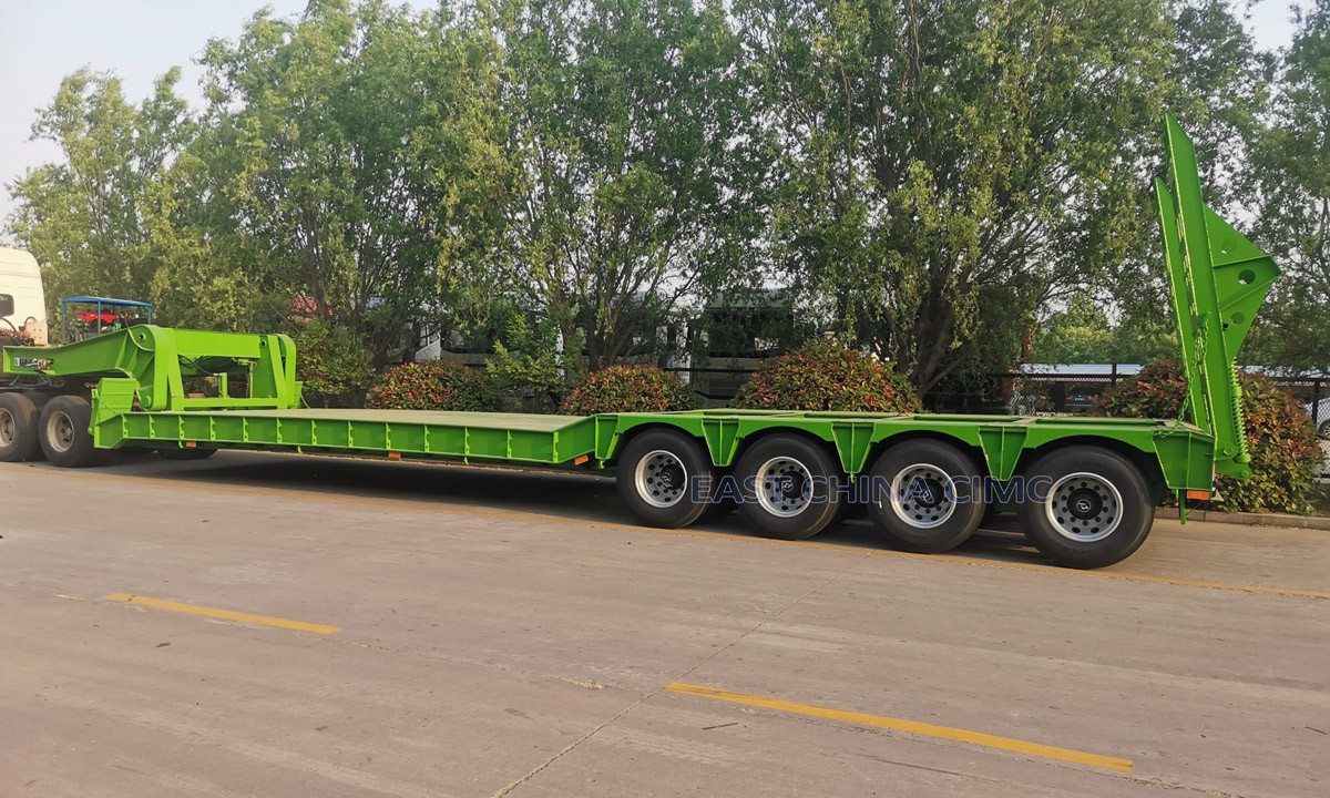4 axles lowbed trailer 4 axles lowbed trailer