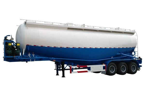 Cimc 3 Axle heavy truck trailer/ 50 Ton Bulk Cement Tank Trailer