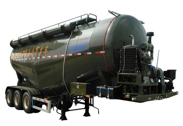 3axles Fuwa Brand Bulk Bulker Cement Tandem Tanker Trailer
