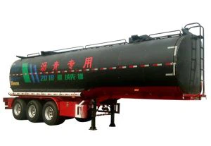 3 Axles Hot Bitumen Carrier Asphalt Tank Semi Trailer