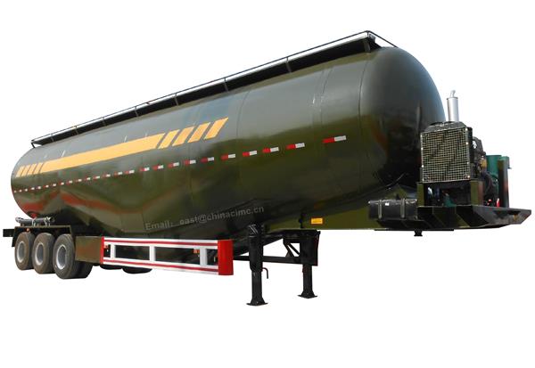 3 Axles V Shape Design Fly Ash/Cement/Lime/Ore/Metal/Mineral/Flour Tanker Semi Trailer