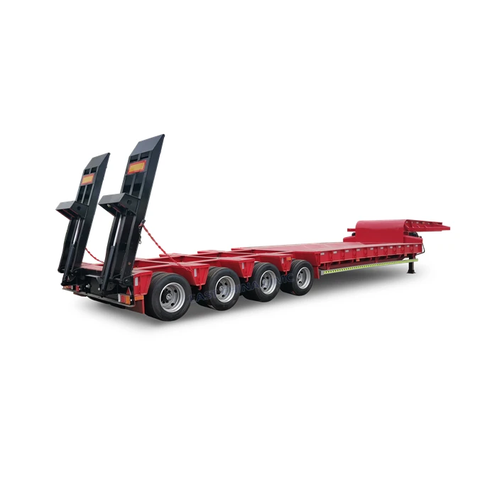 100Tons Low Bed Trailer
