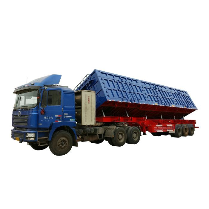 EAST CHINA CIMC 50Tons Side Dump Truck Trailer
