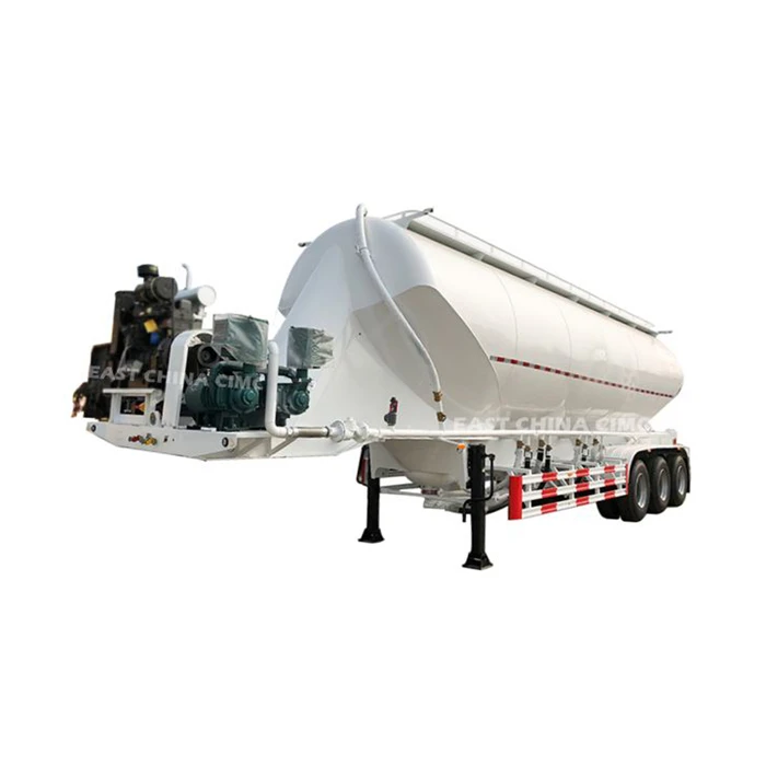 CIMC 60cbm Aluminum Flour Tank Trailer