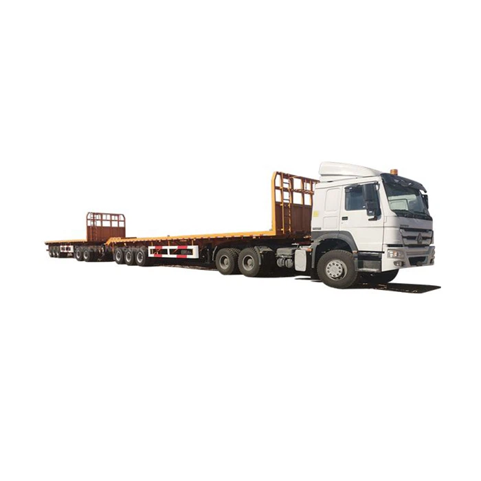 CIMC Mongolia Connectable|Super-Link Container Flatbed Trailer